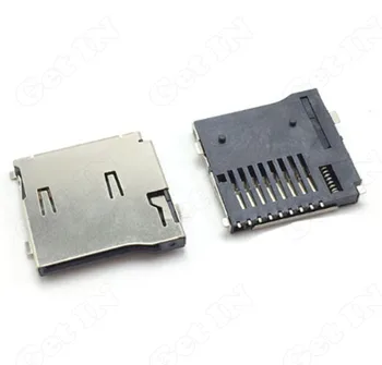 

25pcsMicro SD Card Slot for MP3 MP4 Audio Machine Push Push Type TF Card Female Jacks
