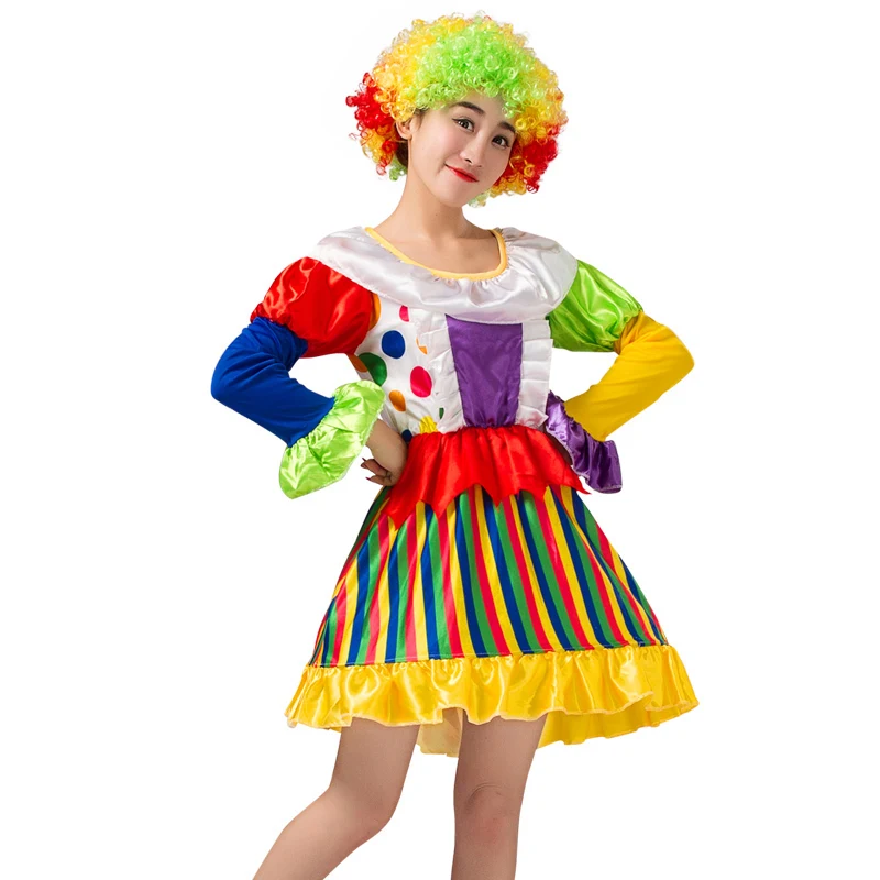 ; карнавальный костюм на Хэллоуин; вечерние Костюмы Клоуна; Смешные Костюмы Клоуна; костюм Джокера для взрослых женщин