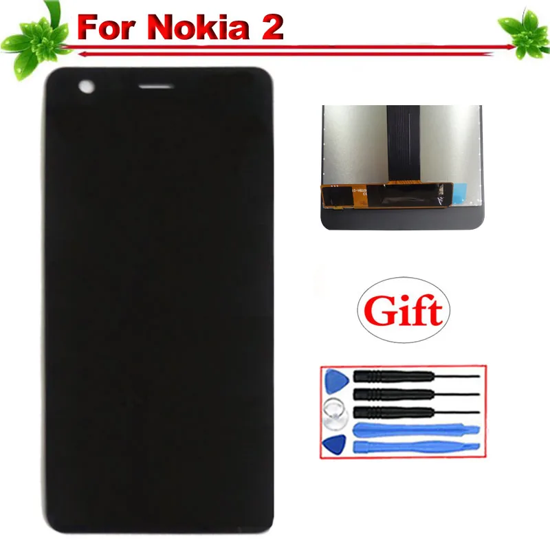

100% Tested for Nokia 1 2 3 5 6 7 8 LCD Display Touch Screen Digitizer Full Assembly Replacement for Nokia lcd display Black