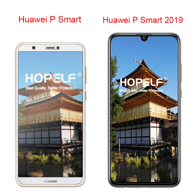 Hopelf закаленное стекло для huawei P Smart экран протектор 9 H 2.5D телефон защитное стекло для huawei P умное стекло