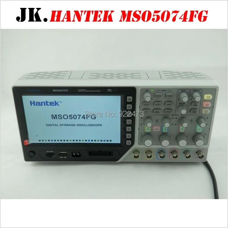 

H094 Hantek MSO5074FG 4 Channel Oscilloscope 8 Channel Logic Analyzer 25MHz Arb.Waveform Generator 1Gsa/s 70MHz 1MRecord Length