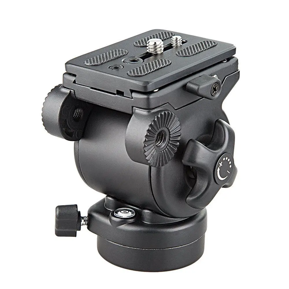 PhotoWEIFENGWF717AHFluidTripodHeadDragwithHandlefor