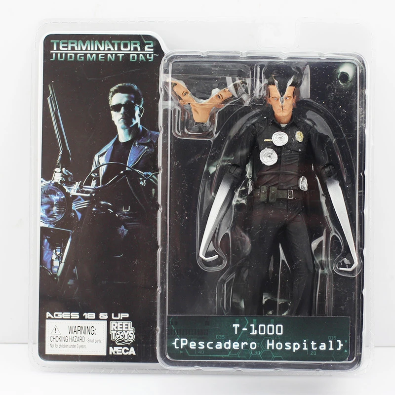 子供のための接続されたターミネーター2アクションフィギュア モデルt 1000 Neca Toys Terminator Necaterminator 2 Aliexpress