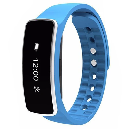 Smart Wrist Band Bracelet Watch Sleep Sports Fitness Activity Tracker Pedometer Colour Blue