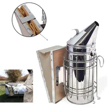 Нержавеющая сталь ручной пчелиный дым передатчик набор инструмент пчеловода пчеловодство инструмент окуриватель пчел Пчеловодство apicultura j20