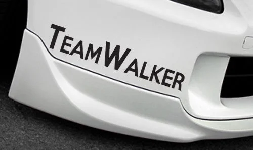 

RIP Paul walker Team Walker fast and furious Euro JDM drift racing Sticker