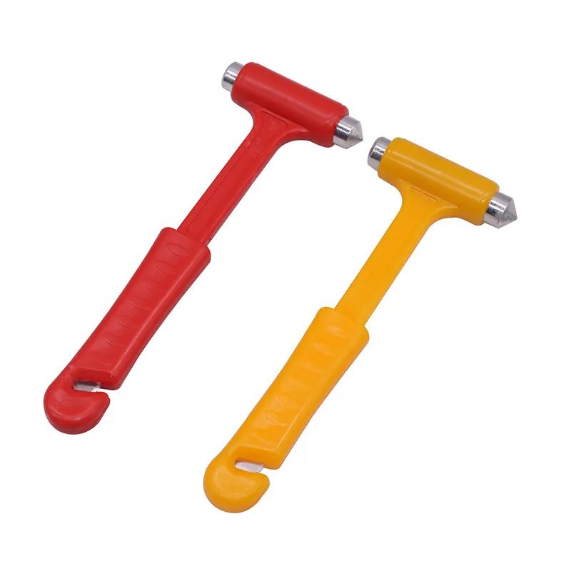 1 Pcs Emergency escape fire hammer Safety Hammer Multifunctional cutting car seat belts For safety Net weight about 65g | Инструменты