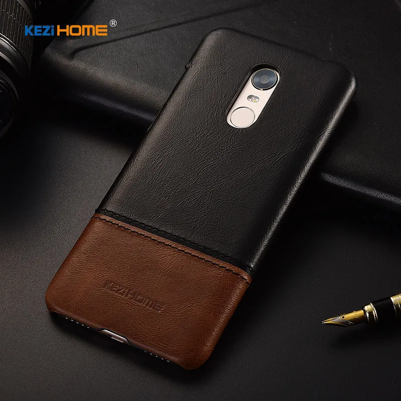 

Kezihome Genuine Hard case For Xiaomi Redmi 5 plus Case Cover Leather Phone Back Case FOR Redmi 5Plus Cases
