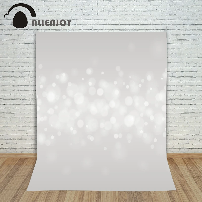 Allenjoy photo background Light gray bubbles shiny bright baby backgrounds for photo studio foto background