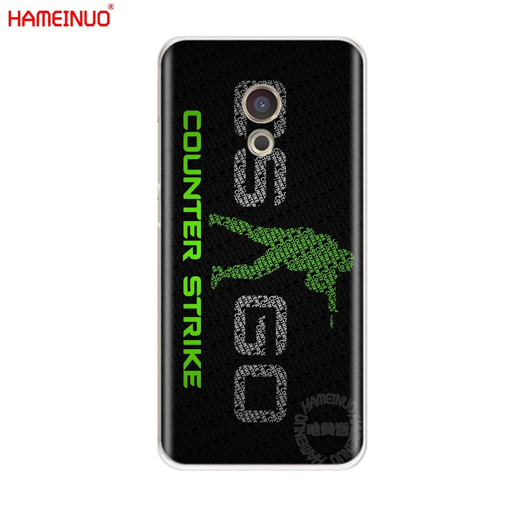 Крышка HAMEINUO Counter Strike cs go для Meizu M6 M5 M5S M2 M3 M3S MX4 MX5 MX6 PRO 6 5 U10 U20 note plus|Бамперы| |