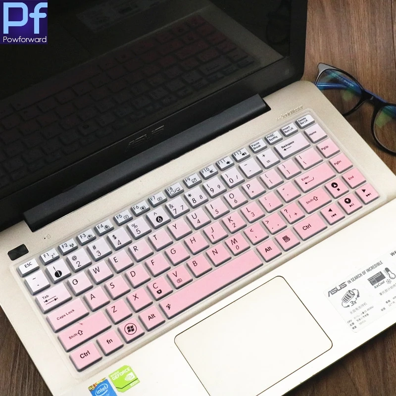 Для Asus A45V K45V K45VD A85V K45VM N46 X42J X42E X43S X402C R457U F456U A441 14 дюймовый чехол для клавиатуры