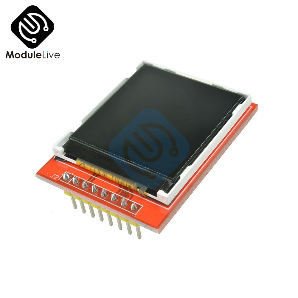 

7PIN 7P 1.44 inch 1.44" 128*128 128X128 TFT Red LCD Display Module Screen With SPI Serial Backplane Module Replace 5110 Diy