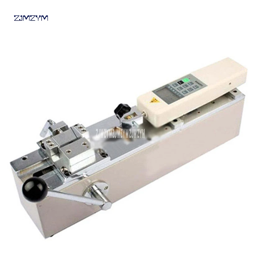

1PC Manual horizontal test stand force gauge test stand HPH 500N Load,Effective travel 150mm, digital display pull rally+fixture