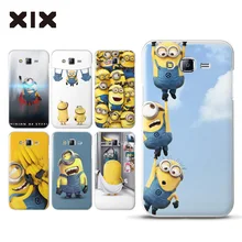 For fundas Samsung Galaxy J7 Cute Minions hard PC cover for coque Samsung Galaxy J7 2016 new arrivals for case Samsung J7