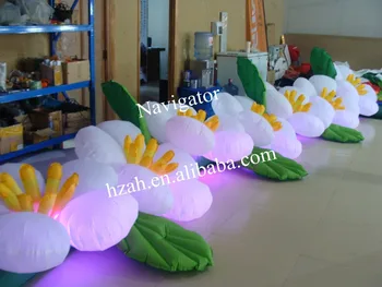

Wedding Inflatable Decoration Gate Flower with LED Light