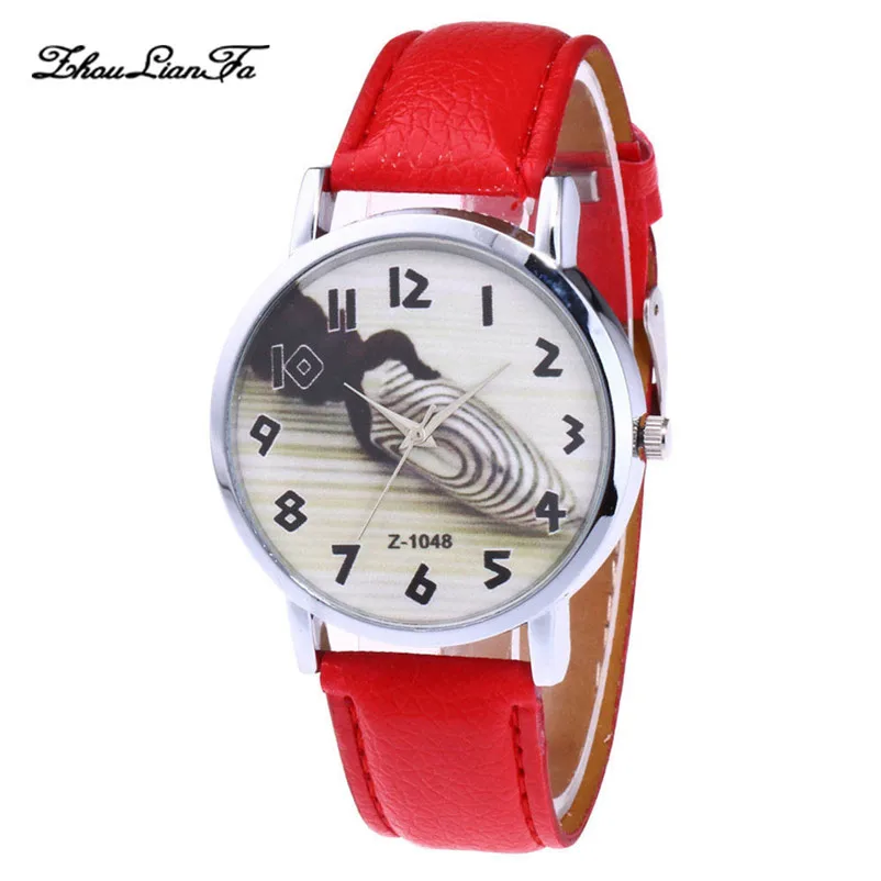 HOT!Newly Design Watch Women casual watches Leather band Alloy Quartz Analog Watches Clock Bracelet relogio feminino A20  (5)