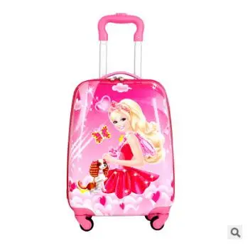 

Kid's Travel Trolley suitcase kid Trolley case Kid luggage trolley case wheeled travel case Children trolley Case for kids