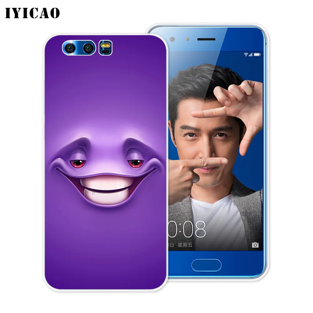 Мягкий силиконовый чехол IYICAO для Huawei Y9 Y7 Y6 Prime 2018 Honor 8C 8X 8 9 10 Lite 7X 7C 6A 7A