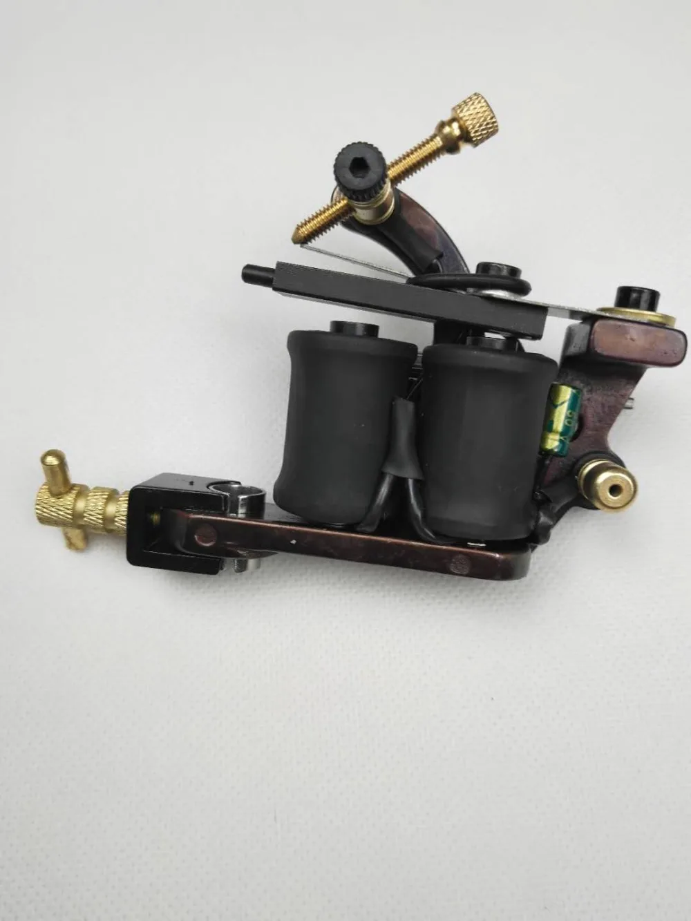  2PCS High Quality Coil Tattoo Machine Guns For Lining Shading 10 Warps Iron Handmade Tattoo Machine
