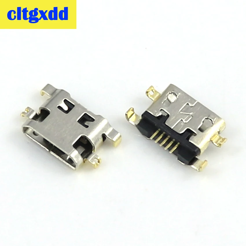 Cltgxdd Micro USB 5pin B Тип гнездовой разъем для Alcatel 6035R Idol S 4033 микро 5 контактов | Мобильные