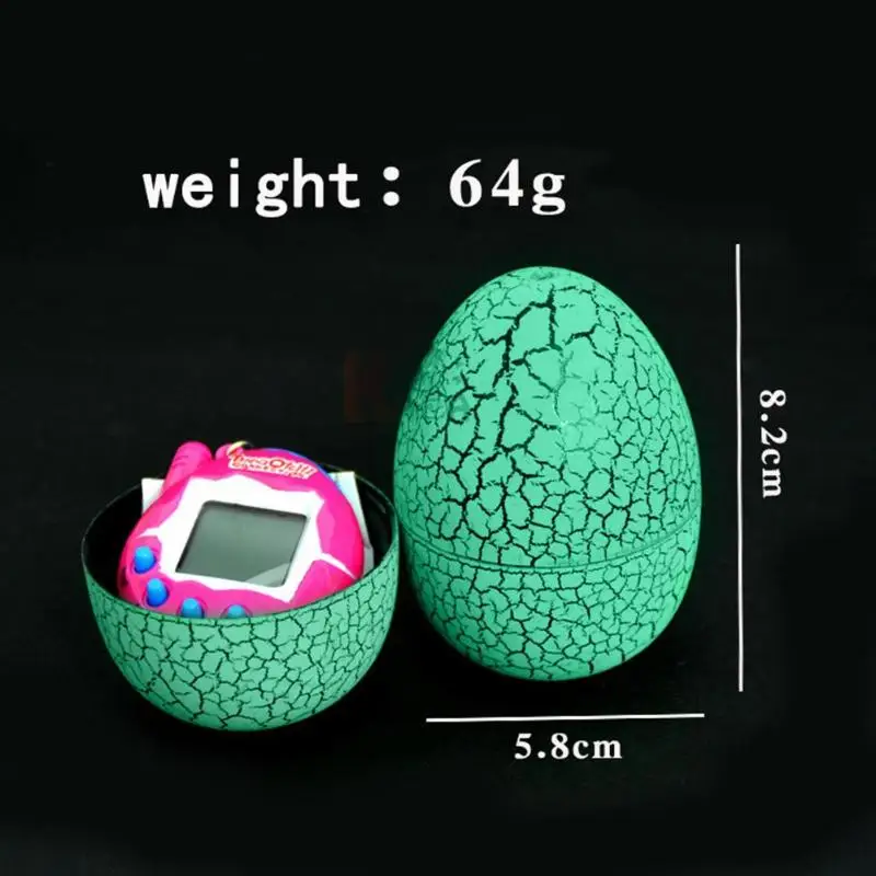Электронный виртуальный домашних животных машины трещин узор расти яйцо стакан детские игрушки трещины яйцо стакан игровой автомат