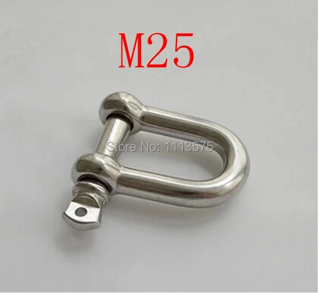 M25 304 321 316 metal stainless steel fasterner hardware d D ring snap