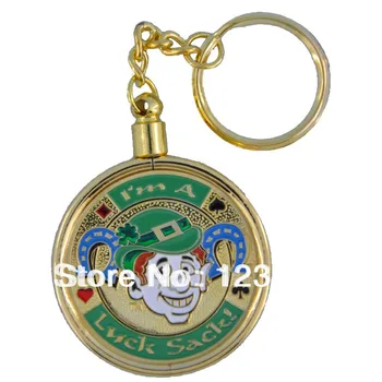 

JZ-021-1 Luck Sack, Card Protector, Texas Holdem Accessories, Keyring Gift Set