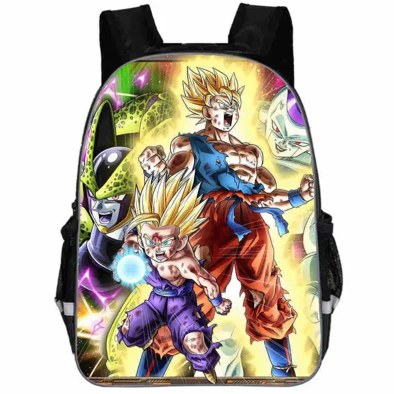 16 дюймов Популярные Goku Z Vegeta супер рюкзаки для подростков Violetta сумка детей