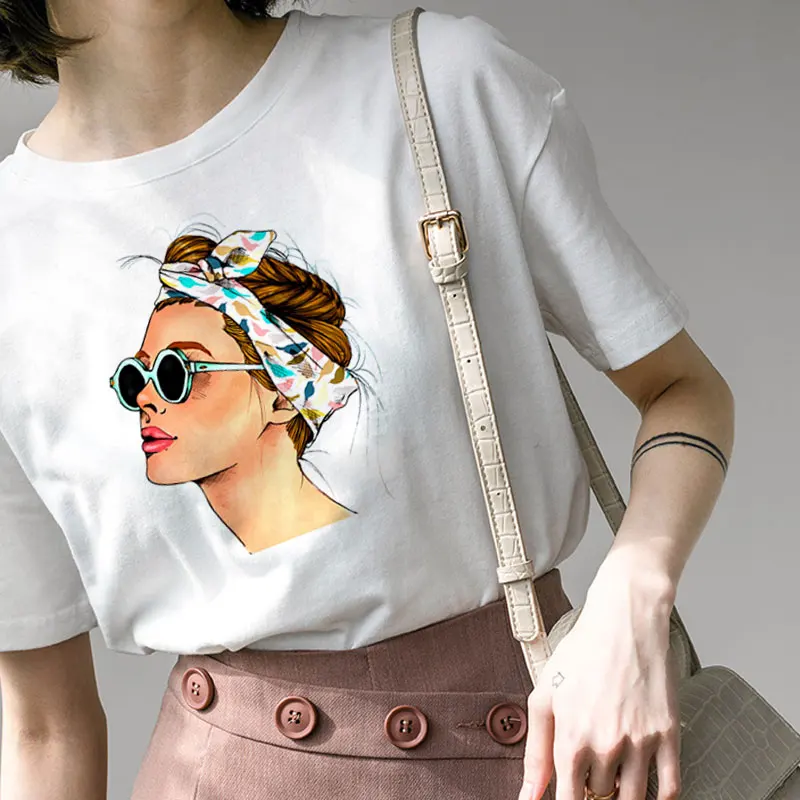 

Summer Casual Harajuku T Shirt Femme Top Fashion Cool Print T-Shirt Ariana Grande TShirt Aesthetic Harajuku Comfortable T Shirts