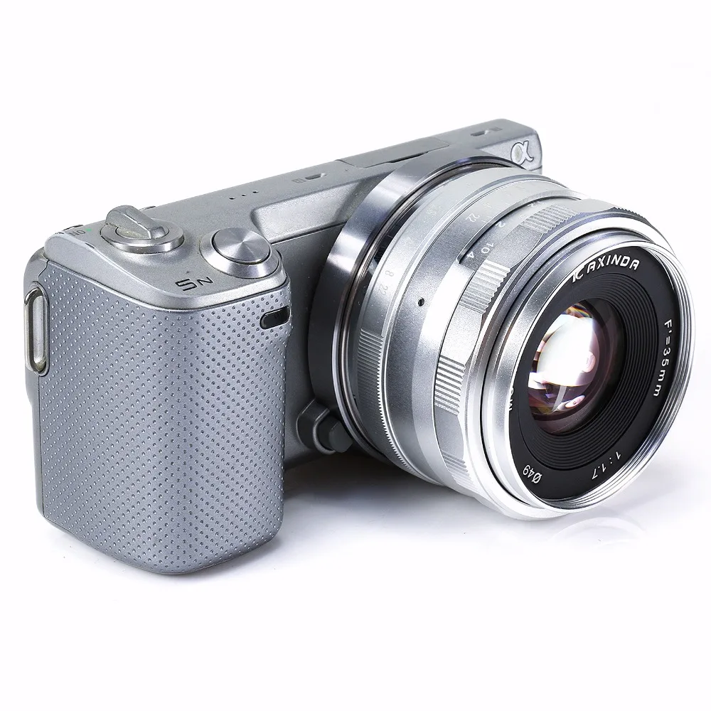 Новый Kaxinda 35 мм F1.7 APS C объектив Ручной камеры для Canon EF M крепление EOS M2 M3 M10
