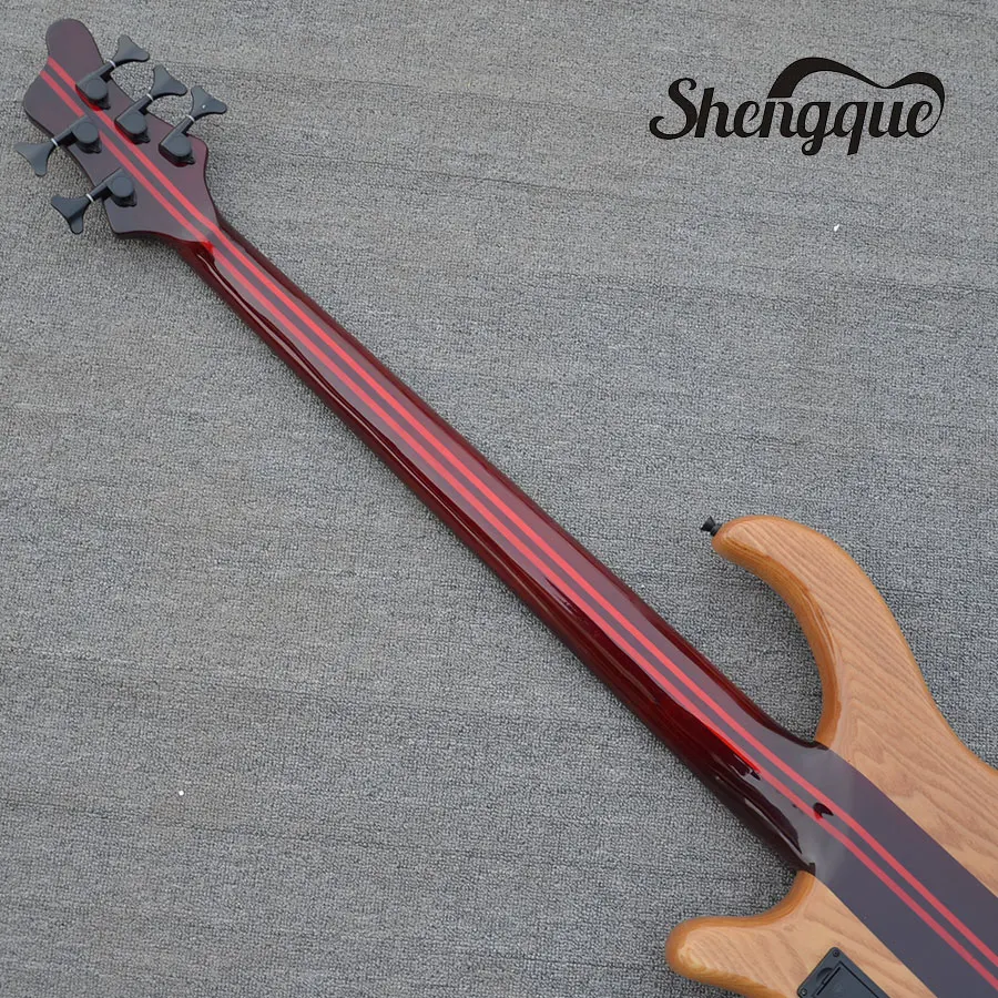 custom-shop-5-strings-Mayones-electric-bass-guitar-4