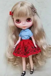 Бесплатная доставка стоимость телесного цвета Блит куклы, завод кукла, кукла подходит для DIY Изменить BJD игрушка 16101053