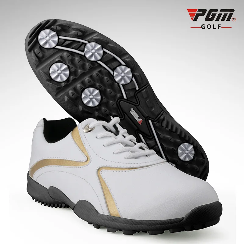 PGM Waterproof font b Golf b font Shoes For Men Anti Skid Spike Sports Sneakers Platform