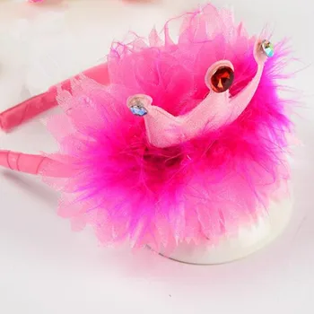 

New Children Girls Princess Bowknot Lace Headband Kids Photography Props Headdress Birthday Halloween Party Favor Gift