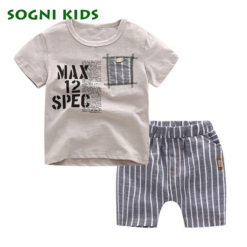 2017 summer baby boys cotton t shirt font b children s b font T shirts Shorts