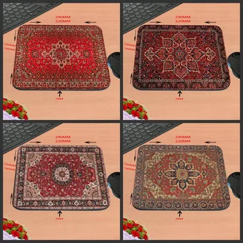 

Beautiful Persian Rug New Arrival Customized Rubber Gaming Mouse Pad Computer Notebook Non-Slip Mousepad 18*22/25*20/29*25*2cm
