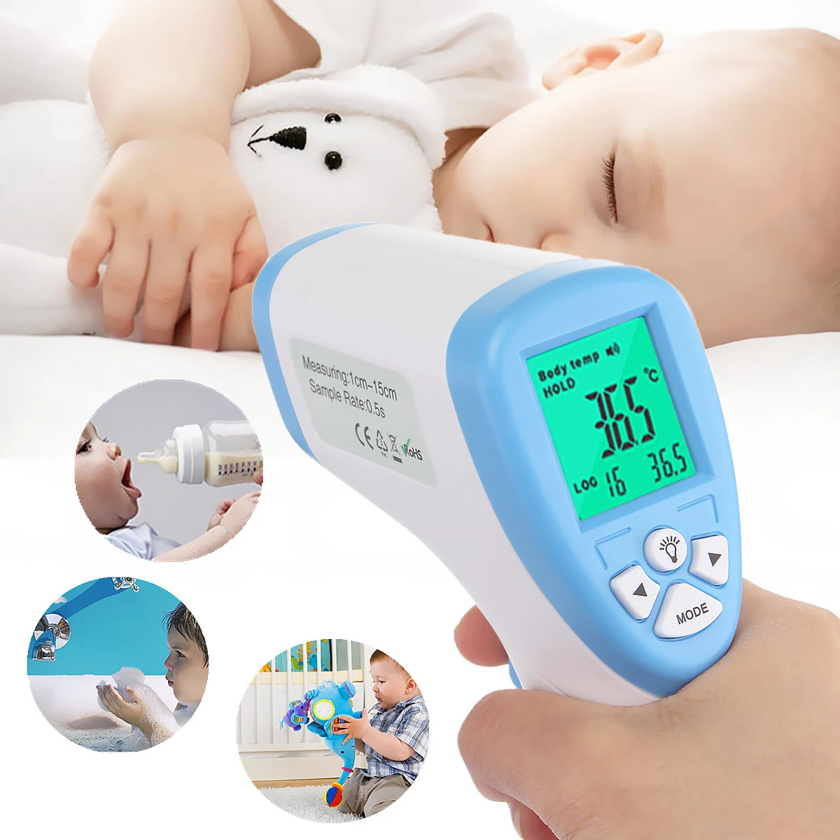 Цифровой инфракрасный IR Muti-fuction для детей и взрослых, безопасный lcd лоб, измеритель температуры тела, лоб, инфракрасный термометр, измерение