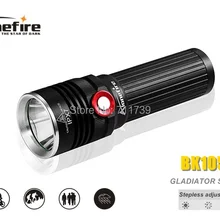 AloneFire GLADIATOR Series BK105 CREE XM-L2 светодиодный 3 режима плавная регулировка светодиодный фонарик для 1x18650/3 x AAA батареи