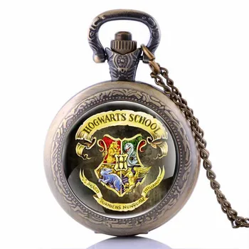 

Hollow Display Pocket Watch Quartz Retro Grey/Bronze Pendant Watch The Nightmare Before Christmas Necklace Clock Gifts for Kids