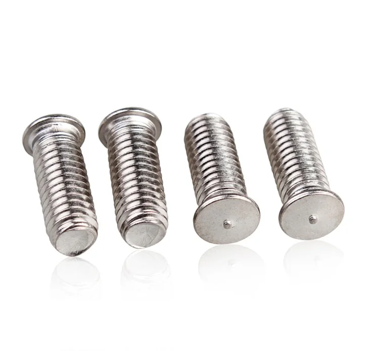 25PCS/LOT 304 Stainless Steel M8*12/16/20/25/30/35/40/45/50 Welding