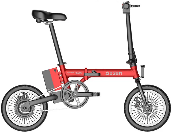 Perfect Lithium Electric Folding Electric Bicycle 12 inch 36V One Wheel Adult Mini ortable 1