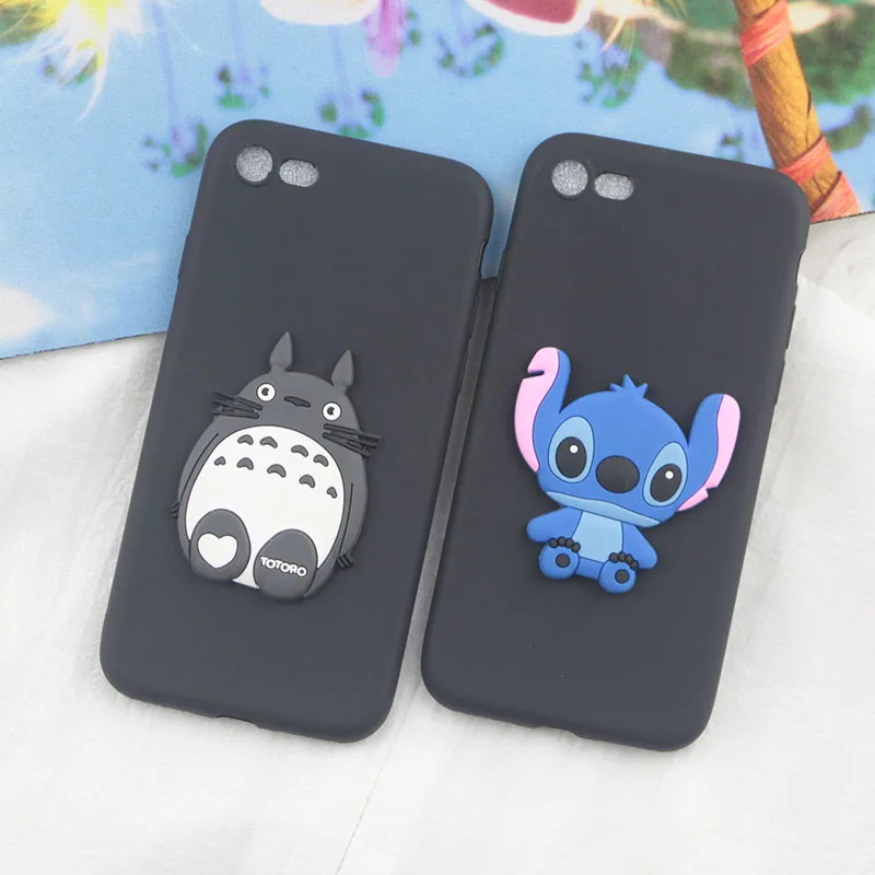 

Cute Cartoon Stitch Case for Sony Xperia XA1 Ultra L1 L2 L3 X XA XA2 Compact XZ XZ1 XZ2 E5 XZ4 Cases Totoro Pig Bear