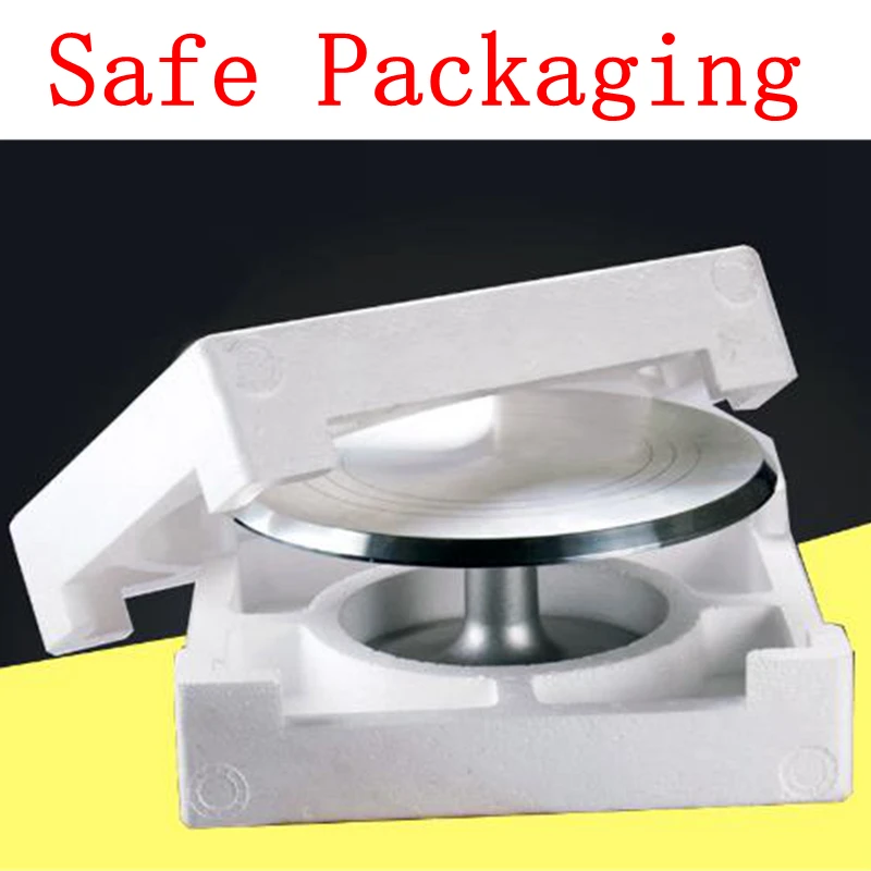  Baking tool 12 inch Aluminum alloy cream cake stand Turntable Rotating table base turn around Decor