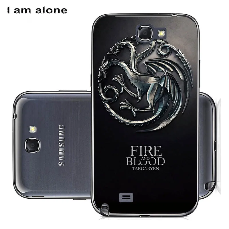 Чехлы для телефонов I am alone для samsung Galaxy Note 2 II N7100, 5,5 дюймов, жесткий пластиковый пакет, Модный Цветной Чехол для мобильного телефона - Цвет: PC S30