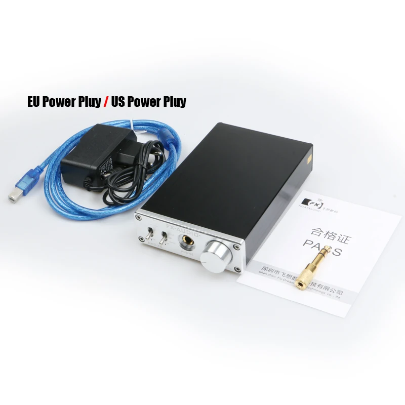 Goedkoop FX AUDIO DAC X6 HiFi 2.0 Digitale Audio Decoder DAC Input USB Coaxiale Optische Uitgang RCA Versterker 24Bit  96KHz DC12V