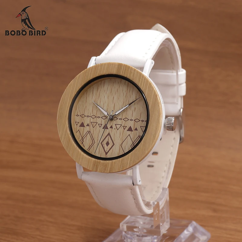 BOBO BIRD E24 Unisex Top Brand Designer Wristwatches Men s Women s Nature Bamboo Wooden Watches