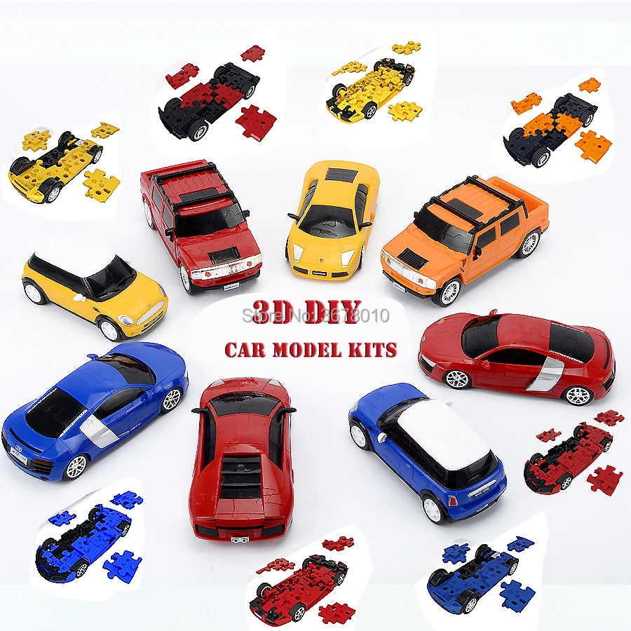 3D Model Toy Kit DIY Assembly 