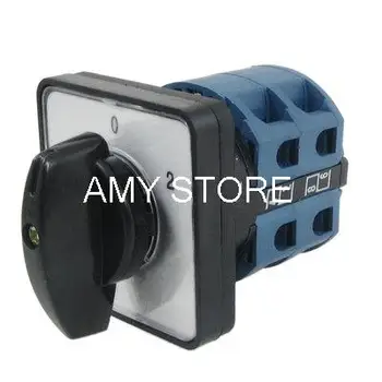 

AC 440V 240V 8 Screw Terminals 1-0-2 Position Changeover Switch