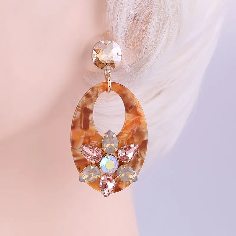 Earrings Brown