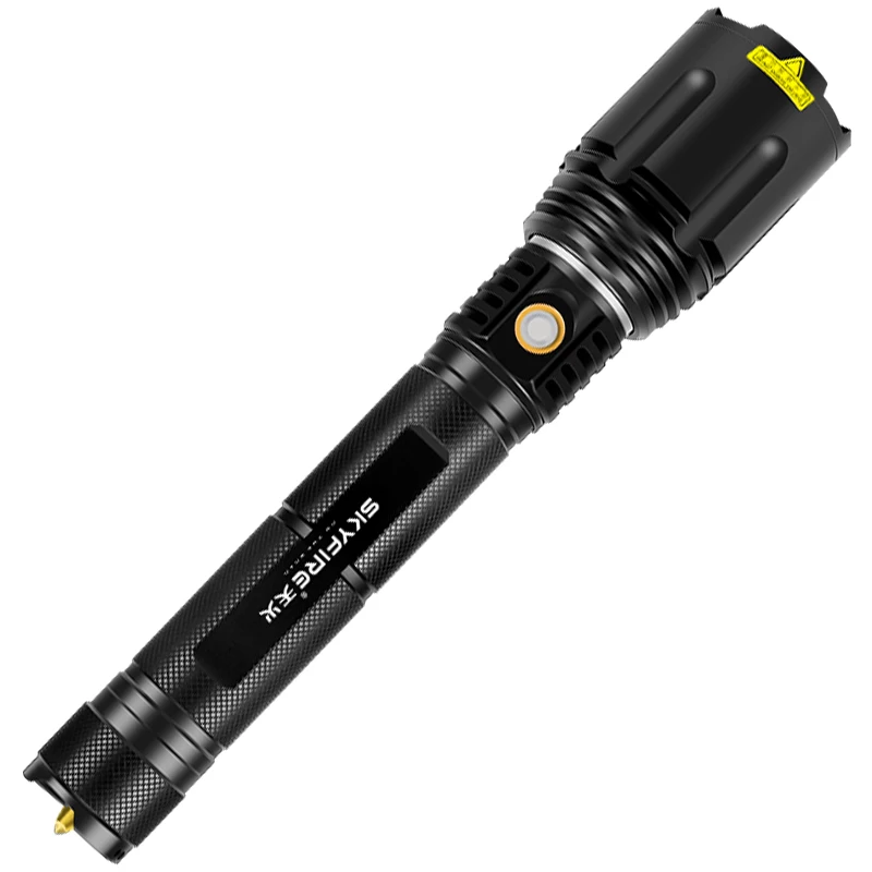 

Strong light flashlight rechargeable outdoor long-range super bright xenon lamp fire security patrol self-defense high powrful